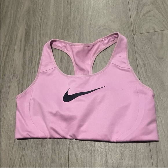 Nike Pink Sports Bra - Picture 1 of 3